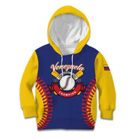 Custom Baseball 2026 Venezuela World Champion Kid Hoodie Arepa Power Make History