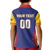 Custom Baseball 2026 Venezuela World Champion Kid Polo Shirt Arepa Power Make History