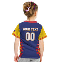 Custom Baseball 2026 Venezuela World Champion Kid T Shirt Arepa Power Make History