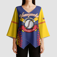 Custom Baseball 2026 Venezuela World Champion Kimono Sleeve Blouse Arepa Power Make History