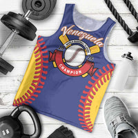 Custom Baseball 2026 Venezuela World Champion Men Tank Top Arepa Power Make History