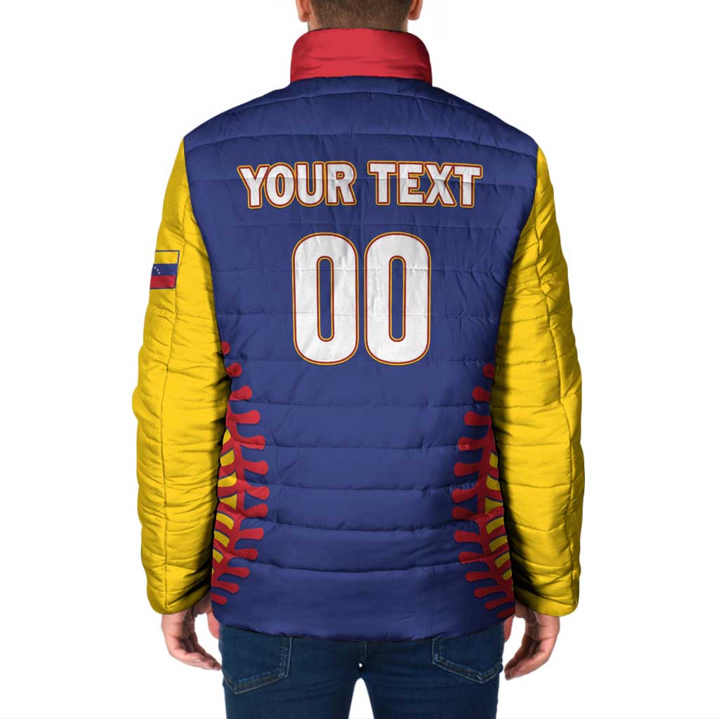 Custom Baseball 2026 Venezuela World Champion Padded Jacket Arepa Power Make History