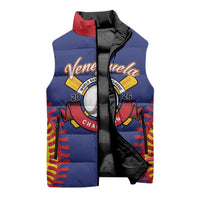 Custom Baseball 2026 Venezuela World Champion Sleeveless Puffer Jacket Arepa Power Make History