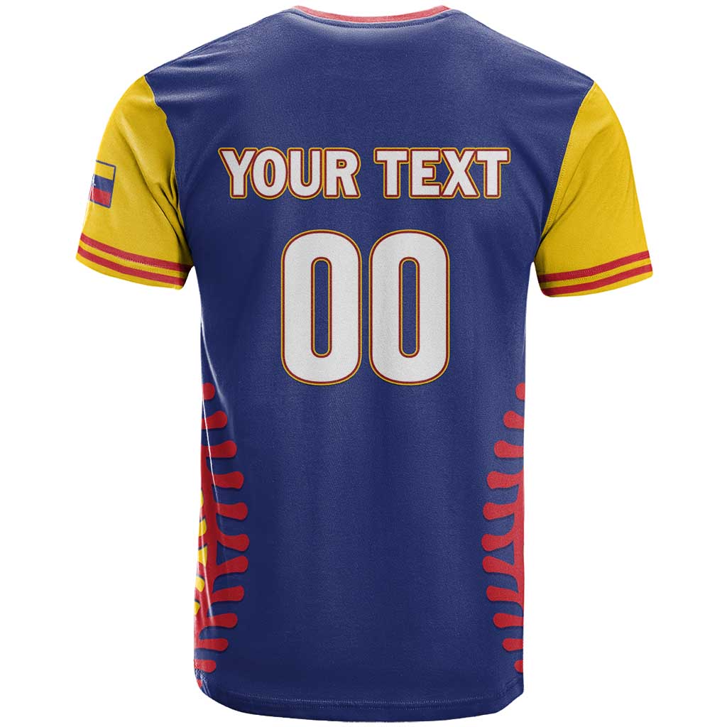 Custom Baseball 2026 Venezuela World Champion T Shirt Arepa Power Make History