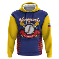 Custom Baseball 2026 Venezuela World Champion Zip Hoodie Arepa Power Make History