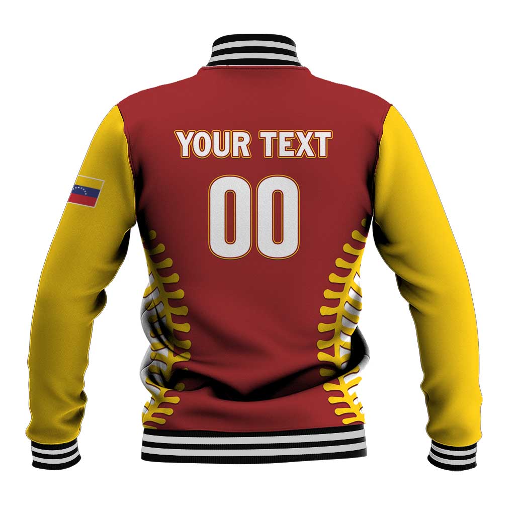 Custom Baseball 2026 Venezuela World Champion Baseball Jacket Chamo Arepa Power