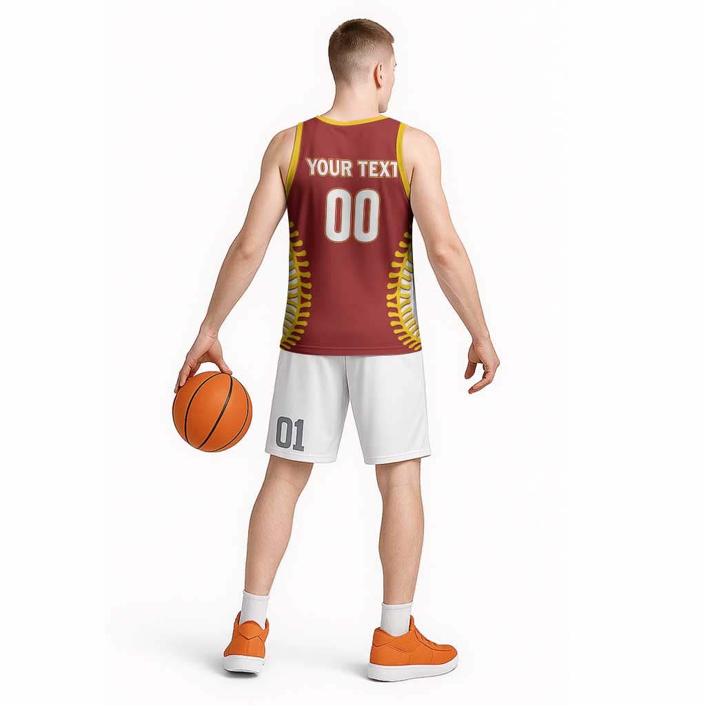 Custom Baseball 2026 Venezuela World Champion Basketball Jersey Chamo Arepa Power