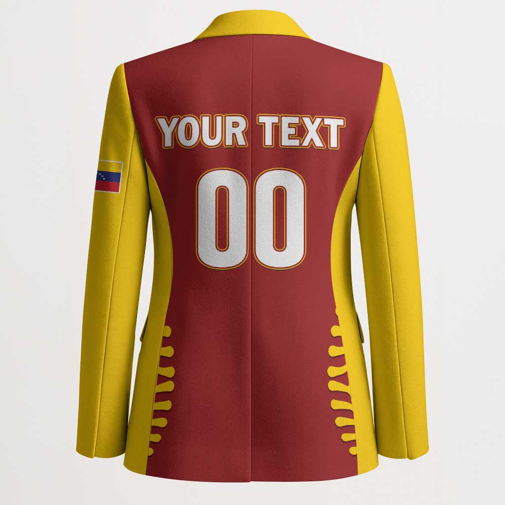 Custom Baseball 2026 Venezuela World Champion Blazer Chamo Arepa Power