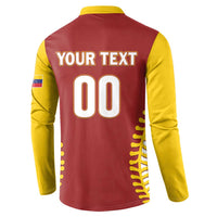 Custom Baseball 2026 Venezuela World Champion Button Sweatshirt Chamo Arepa Power