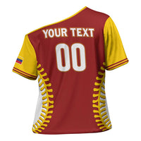 Custom Baseball 2026 Venezuela World Champion Cross Shoulder Shirt Chamo Arepa Power