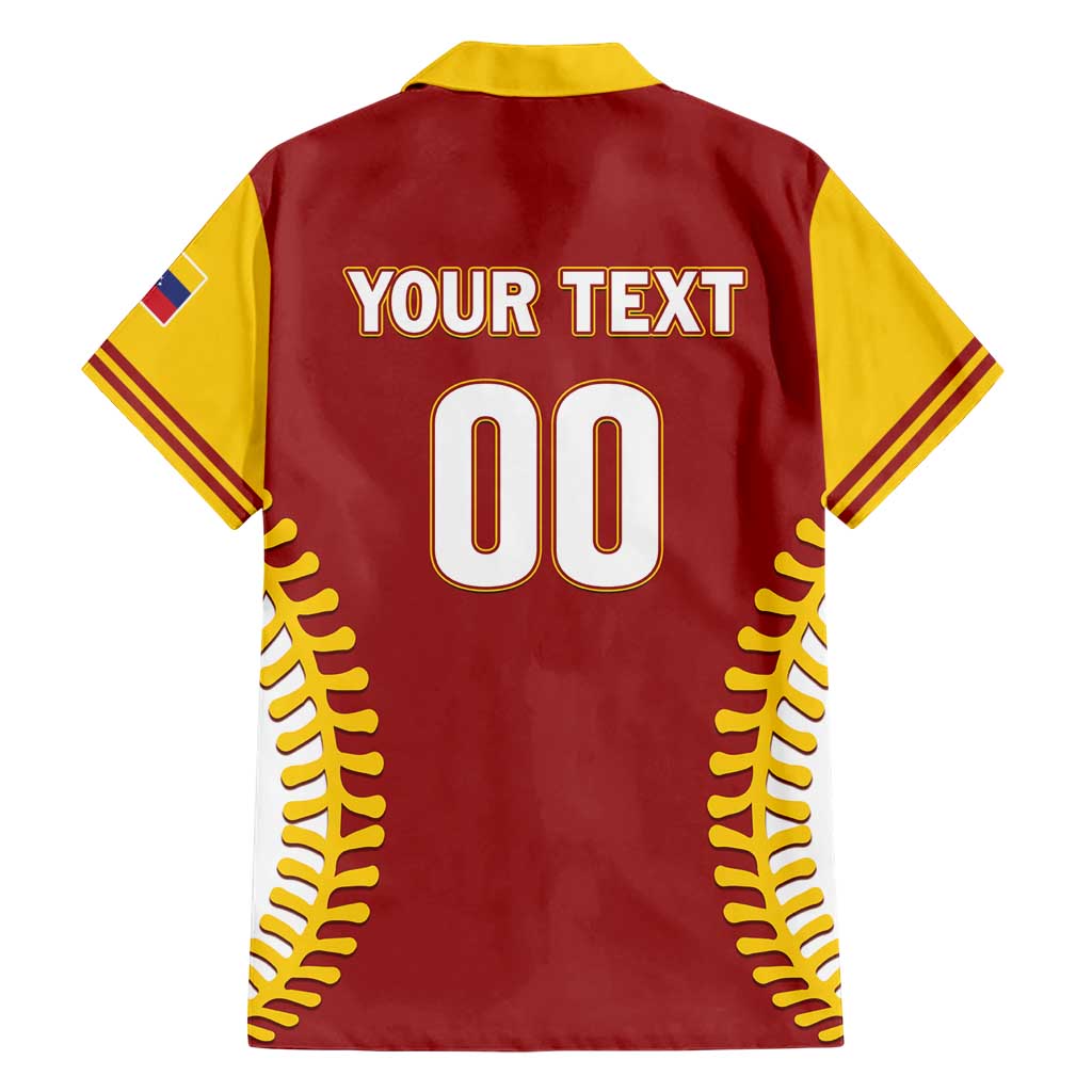 Custom Baseball 2026 Venezuela World Champion Hawaiian Shirt Chamo Arepa Power