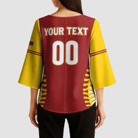 Custom Baseball 2026 Venezuela World Champion Kimono Sleeve Blouse Chamo Arepa Power