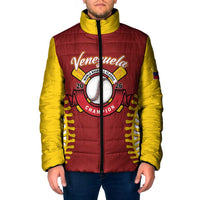 Custom Baseball 2026 Venezuela World Champion Padded Jacket Chamo Arepa Power