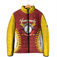 Custom Baseball 2026 Venezuela World Champion Padded Jacket Chamo Arepa Power