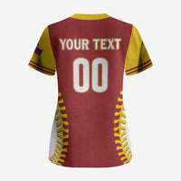 Custom Baseball 2026 Venezuela World Champion Scrub Top Chamo Arepa Power
