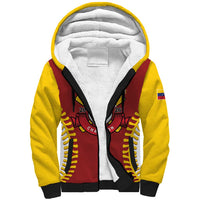 Custom Baseball 2026 Venezuela World Champion Sherpa Hoodie Chamo Arepa Power