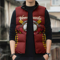 Custom Baseball 2026 Venezuela World Champion Sleeveless Puffer Jacket Chamo Arepa Power