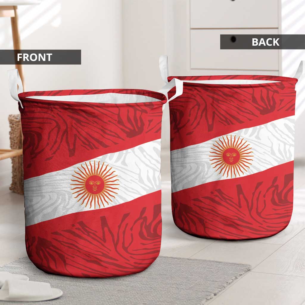 Peru Inti Laundry Basket 1822 Flag Stylized