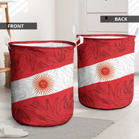 Peru Inti Laundry Basket 1822 Flag Stylized