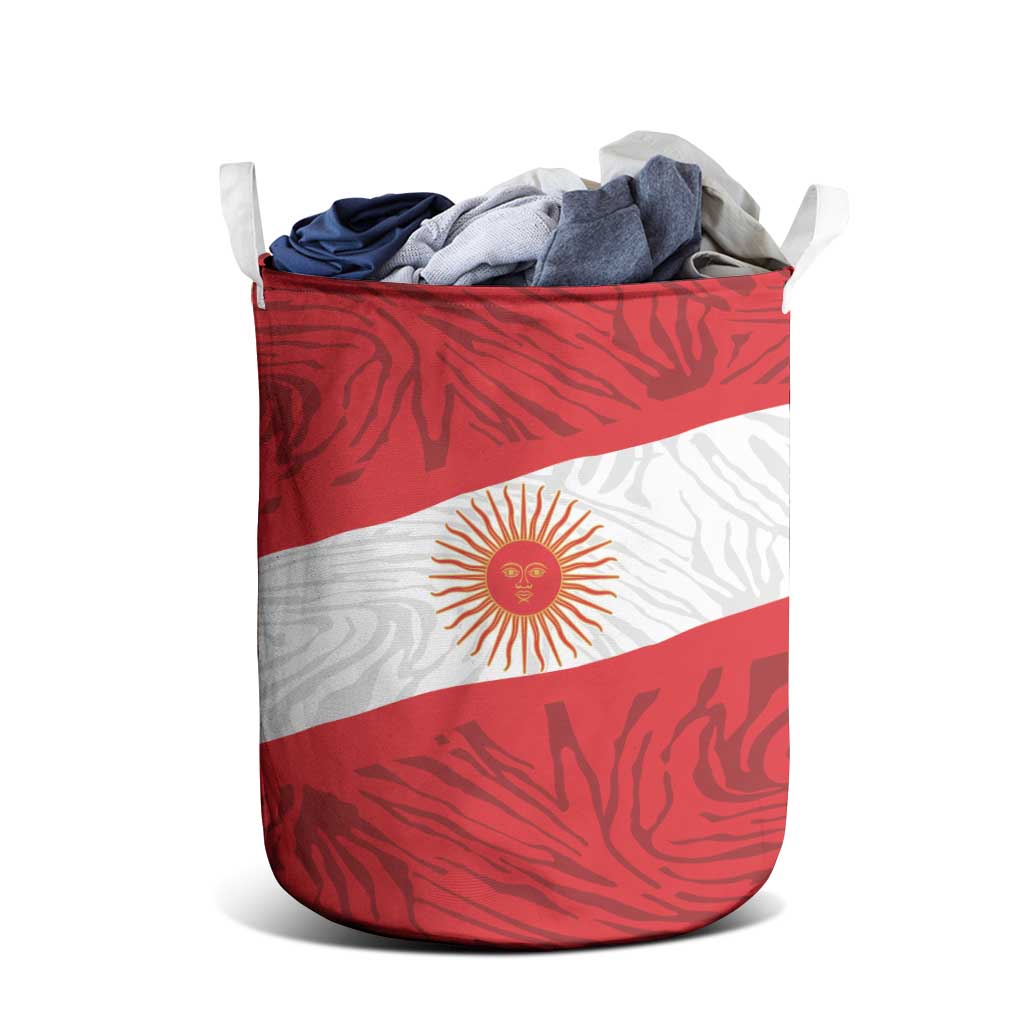 Peru Inti Laundry Basket 1822 Flag Stylized
