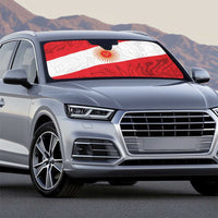 Peru Inti Auto Sun Shade 1822 Flag Stylized