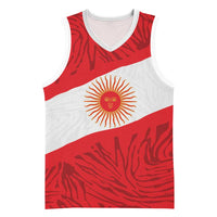 Personalized Peru Inti Basketball Jersey 1822 Flag Stylized