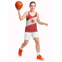 Personalized Peru Inti Basketball Jersey 1822 Flag Stylized