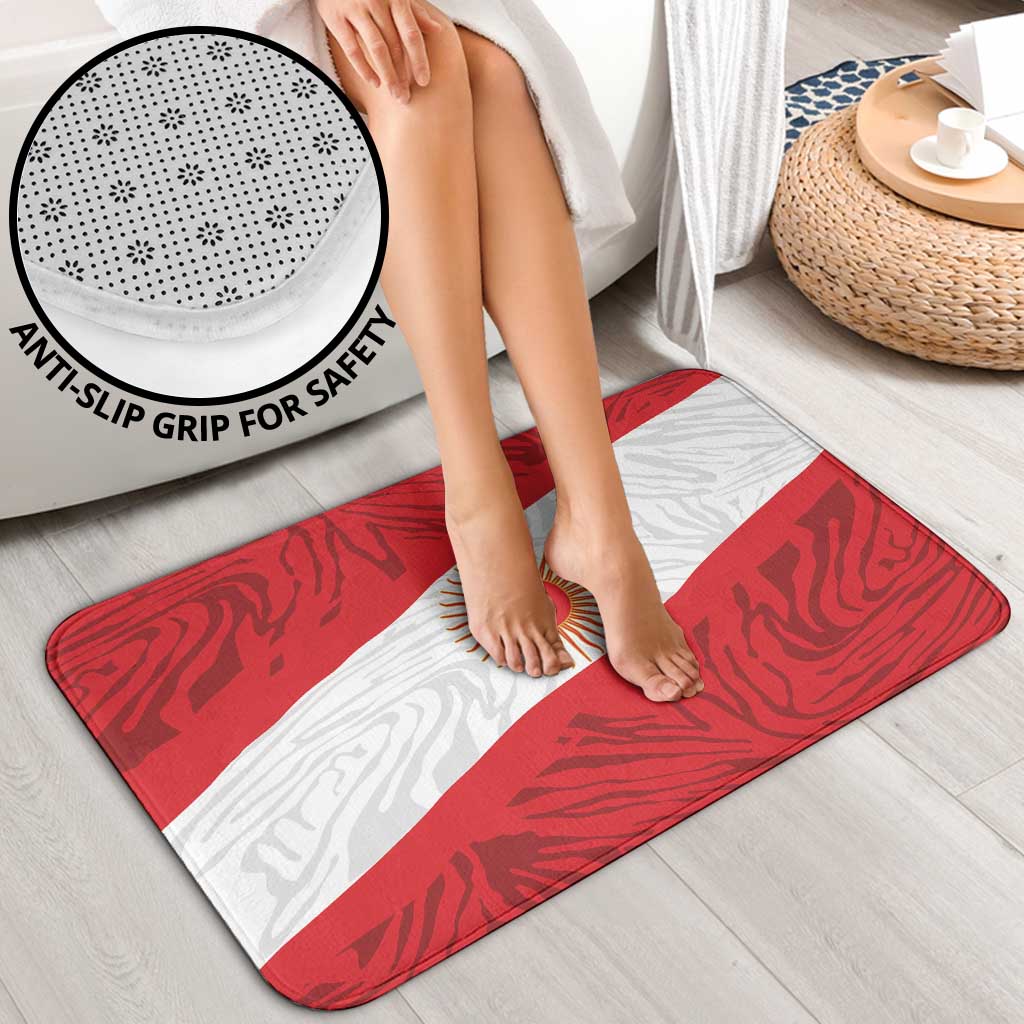 Peru Inti Bathroom Set 1822 Flag Stylized