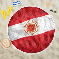 Peru Inti Beach Blanket 1822 Flag Stylized