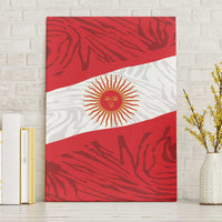 Peru Inti Canvas Wall Art 1822 Flag Stylized