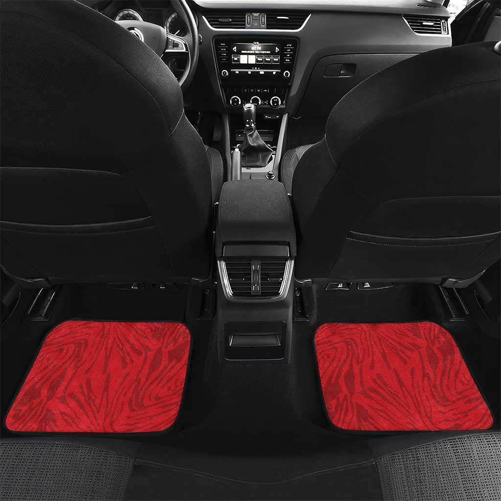 Personalized Peru Inti Car Mats 1822 Flag Stylized