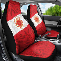 Peru Inti Car Seat Cover 1822 Flag Stylized