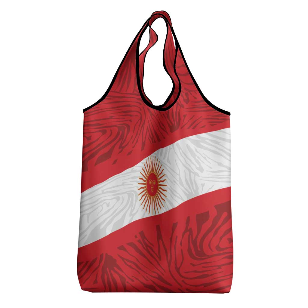 Peru Inti Grocery Bag 1822 Flag Stylized