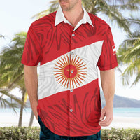 Personalized Peru Inti Hawaiian Shirt 1822 Flag Stylized