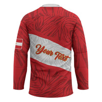 Personalized Peru Inti Hockey Jersey 1822 Flag Stylized