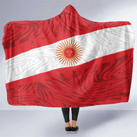 Peru Inti Hooded Blanket 1822 Flag Stylized