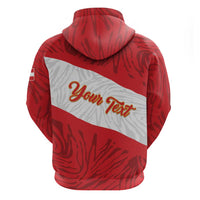 Personalized Peru Inti Hoodie 1822 Flag Stylized