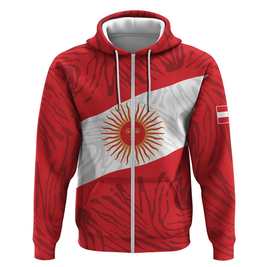 Personalized Peru Inti Hoodie 1822 Flag Stylized