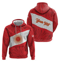 Personalized Peru Inti Hoodie 1822 Flag Stylized
