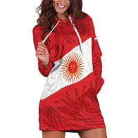 Personalized Peru Inti Hoodie Dress 1822 Flag Stylized