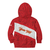 Personalized Peru Inti Kid Hoodie 1822 Flag Stylized