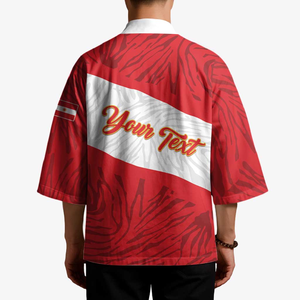 Personalized Peru Inti Kimono 1822 Flag Stylized