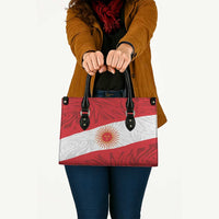 Peru Inti Leather Bag 1822 Flag Stylized