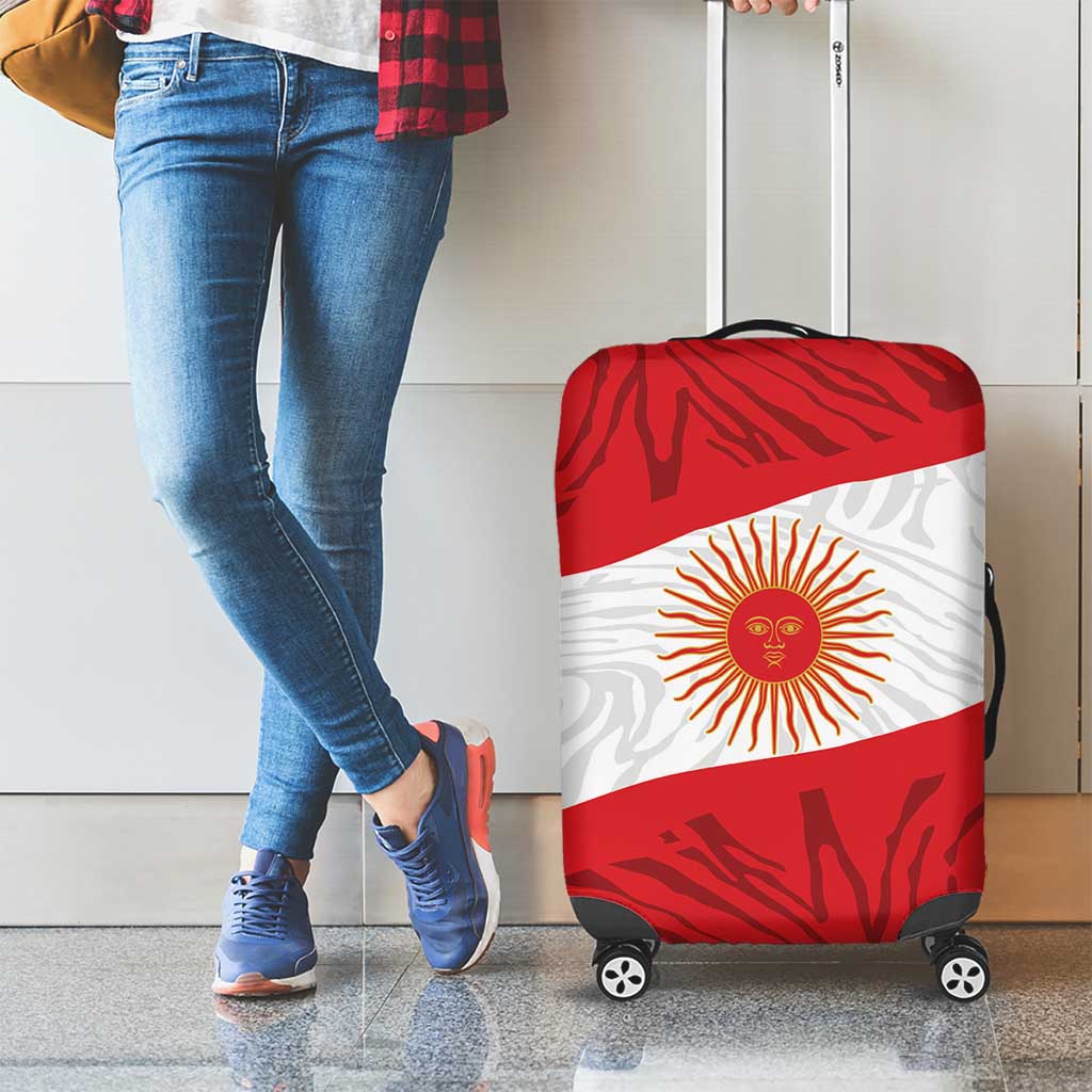 Peru Inti Luggage Cover 1822 Flag Stylized