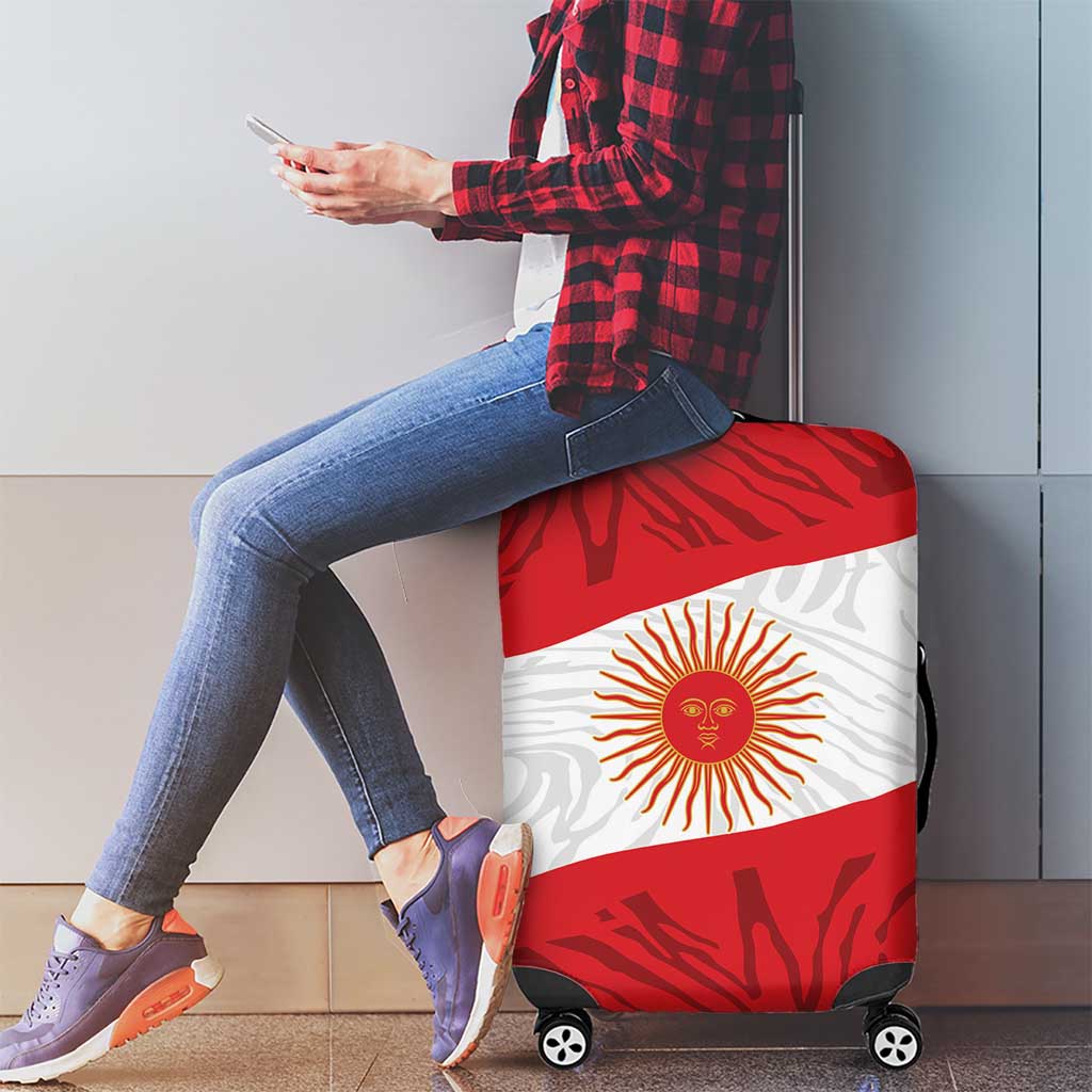 Peru Inti Luggage Cover 1822 Flag Stylized