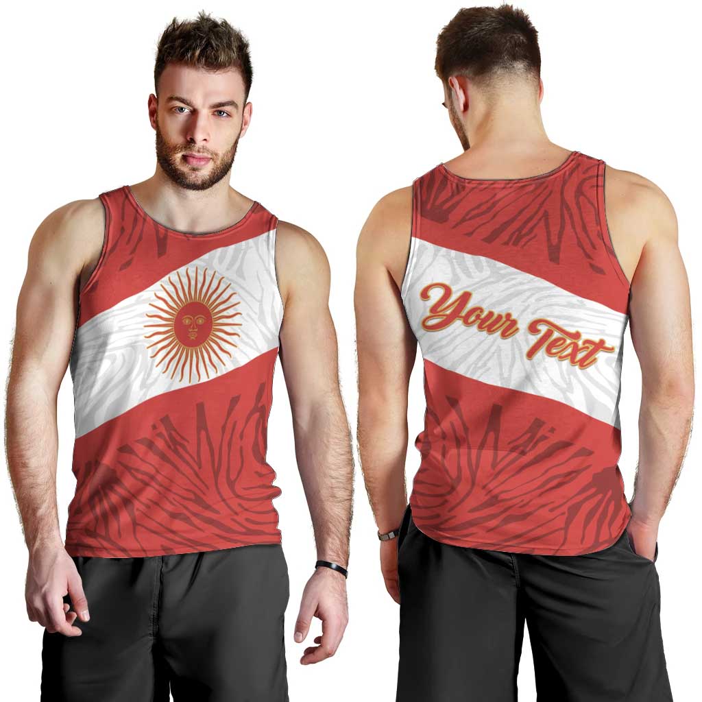 Personalized Peru Inti Men Tank Top 1822 Flag Stylized