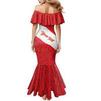 Personalized Peru Inti Mermaid Dress 1822 Flag Stylized