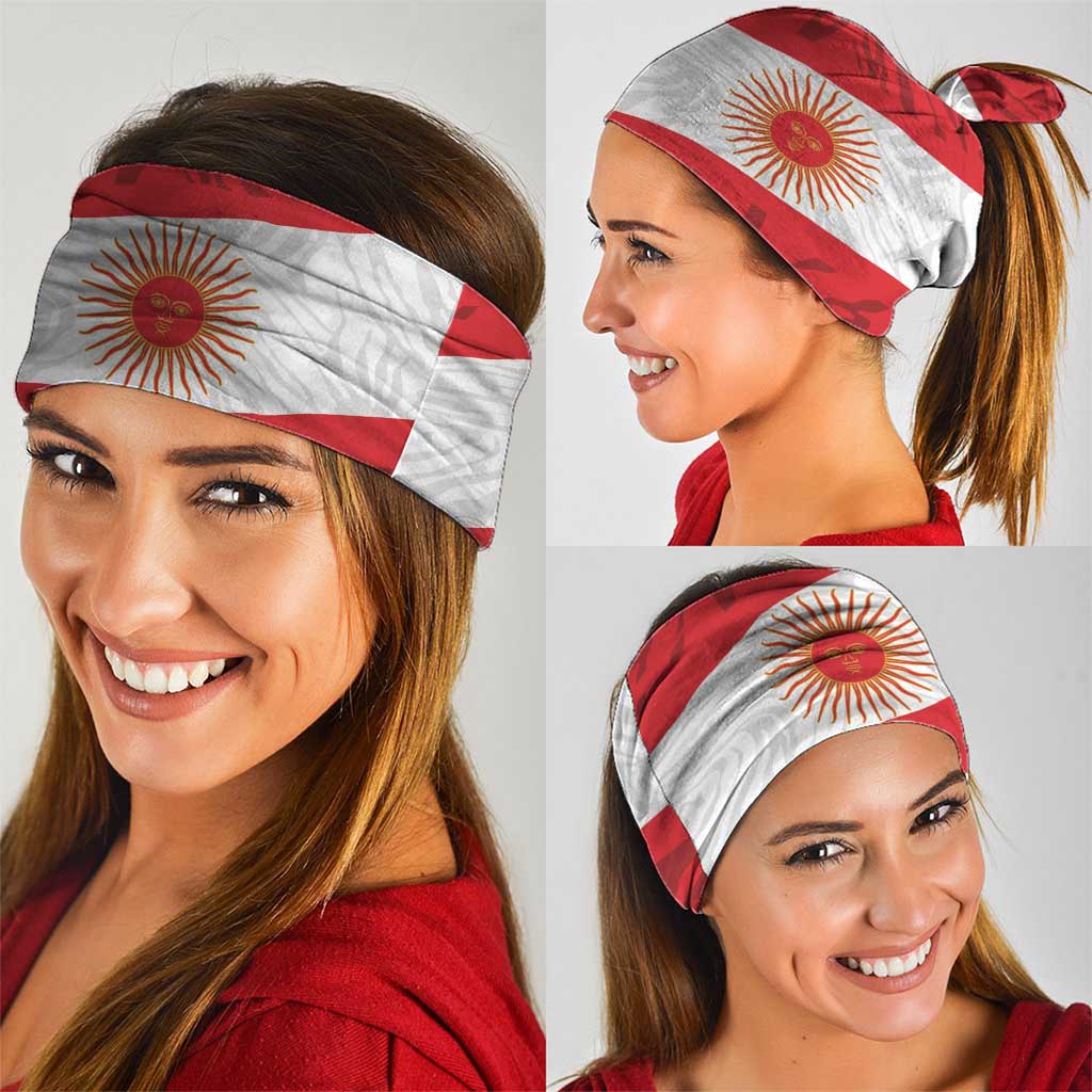 Peru Inti Neck Gaiter 1822 Flag Stylized
