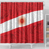 Peru Inti Shower Curtain 1822 Flag Stylized