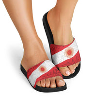 Peru Inti Slide Sandals 1822 Flag Stylized